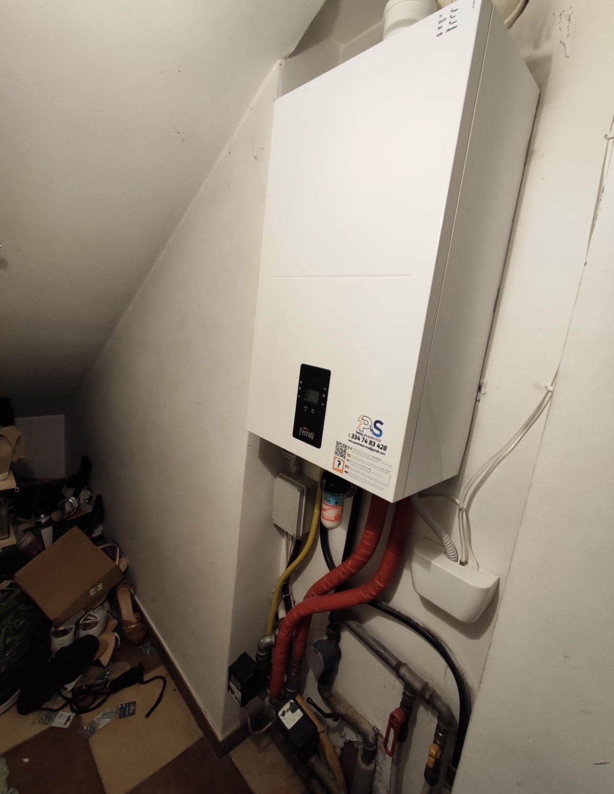 montaggio-boiler-ferroli-Torino